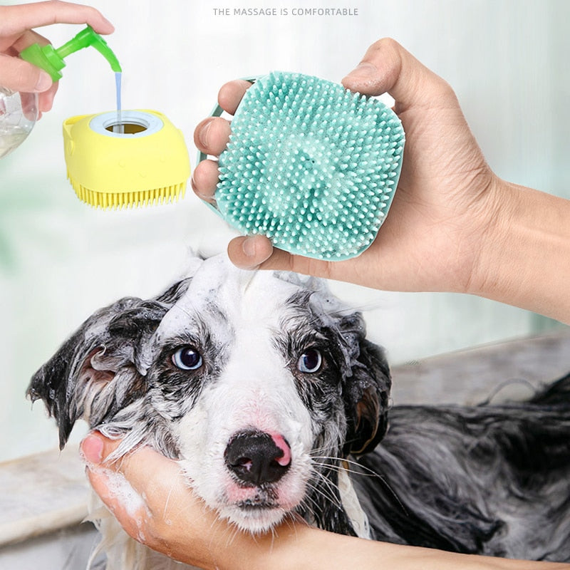 Bathroom Dog Bath Brush - healthbesidesfit